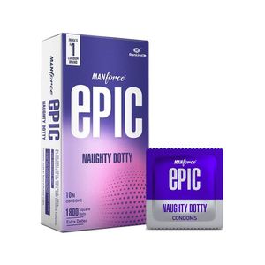 Manforce Epic Naughty Dotty 10pcs Pack